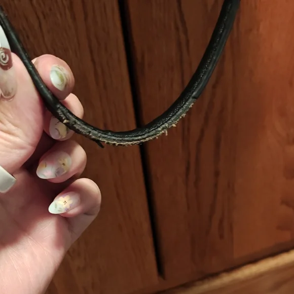 Michael Kors Black Tote with Gold Charm - Picture 3 of 5